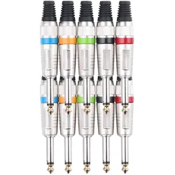 Pronomic JPLUG Color Klinkenstecker - 10er Pack