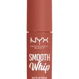 NYX Professional Makeup Smooth Whip Matte Lip Cream Lippenstift mit geschmeidiger Textur für perfekt glatte Lippen 4 ml
