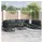 vidaXL Garten-Lounge-Set 9-tlg. schwarz