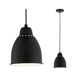 PAULMANN Hilla, Flexible Halterung, Schwarz, Schwarz, Metall, I, 1 Glühbirne(n)