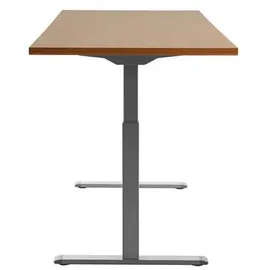 TOPSTAR Schreibtisch E-Table Buche / Grau