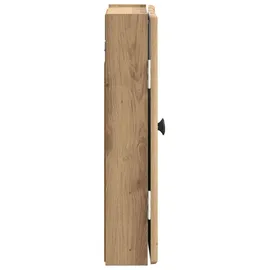 vidaXL Dartboard Schrank BREDA Artisan-Eiche 52,5 x 10,5 x 53,5 cm