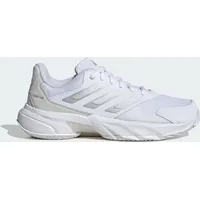 Adidas Damen CourtJam Control 3 Clay Tennis Shoes Tennisschuhe, Cloud White/Silver Metallic/Grey One, 40