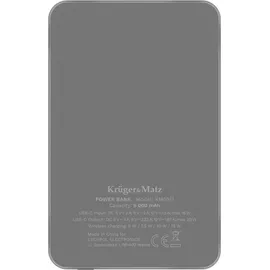 OEM Kruger&matz 5000 mAh Grau