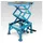 BITUXX Hebebühne Stahl 87 cm blau