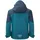 TROLLKIDS Skanden Jacke - Dark Marine / Mystic Blue / Arctic Blue - 140 cm