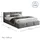 home collective Polsterbett 140 x 200 cm Grau