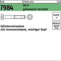 Industrial Quality Supplies Zylinderschraube DIN 7984 M24 x 50 1 Stück