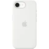 Apple Silikon Case für iPhone 16e weiß