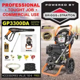 Benzin Hochdruckreiniger Proffesional 3300 PSI 220 BAR 6.5 Motor Briggs Stratton