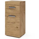 Vicco Midischrank Luna Eiche 37 x 79 cm
