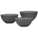 Travellife Palma Schüssel Set dark grey 6 Stück grau No Size
