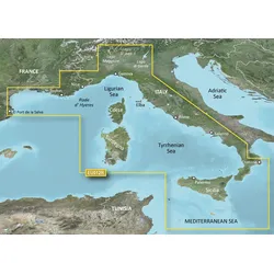 Garmin BlueChart g2 HXEU012R - Italien, Westküste HEU012R - Mediterranean Sea, Central-West