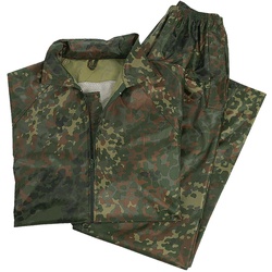 Mil-Tec Regenanzug MT-Plus flecktarn, Größe S