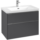 Villeroy & Boch Subway 3.0 Waschtischunterschrank, 2 Auszüge, C57400VR