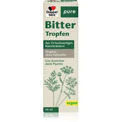 Doppelherz pure Bitter Kräutertropfen zur Unterstützung der Gewichtsabnahme 50 ml