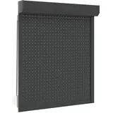 vidaXL Rollladen Aluminium 110x130 cm Anthrazit