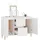vidaXL Sideboard 103,5 x 35 x 70 cm weiß