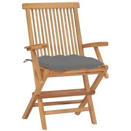 vidaXL Gartenstuhl 60 x 113,5 x 20,7 cm braun 8 St.