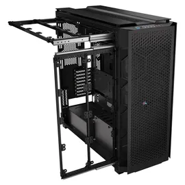 Corsair 9000D Airflow – Geräumige Innenraum – InfiniRailTM-Lüfterhalterungssystem – Keine Ventilatoren Inbegriffen – iCUE LINK RGB Super Full-Tower-PC-Gehäuse