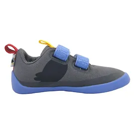 Affenzahn Barfußschuh Lucky Tukan Grau / Hellblau 30
