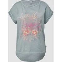 QS T-Shirt mit Frontprint, M