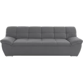 DOMO collection 3-Sitzer DOMO COLLECTION "Lagoa, moderne Sitzheftung, bequem und komfortabel", grau, B:232cm H:76cm T:96cm, Sofas, frei im Raum stellbar, in großer Farbauswahl