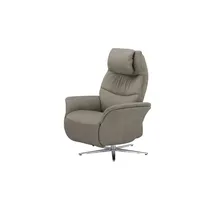 HIMOLLA Fernsehsessel 7051 Leder 74 x 113 x 86 cm Braun mit Kopfteil