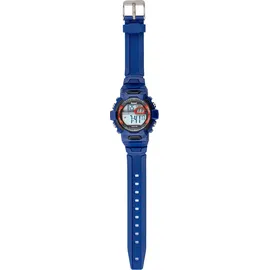 Scout Quarzuhr 0 mm Kunststoff Blau Silikonarmband Blau