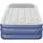 BESTWAY Tritech Twin Reinforced Einzel-luftbett Mit Eingebauter Pumpe - Grey / Black - 191x97x46cm