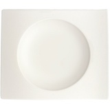 Villeroy & Boch NewWave Untertasse, 15 cm, Premium Porzellan, Weiß