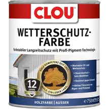 Clou Wetterschutzfarbe basaltgrau 0,75 l
