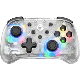 GameSir T4 Mini Game Controller für Windows PC/iOS/Android/Switch Transparent - Weiß (PC/Android/Switch/i