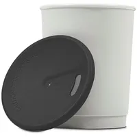 Achilles Kaffeetasse 0,33 l Schwarz 4 St.