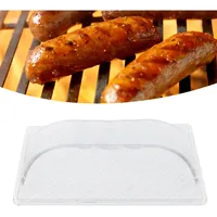 【küchenhelfer】 Hot-dog-schneider Und Grillmotor 【transparent Und Leicht Zu Reinigen】 Für Grillen Und Camping