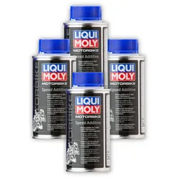 4x 150ml LIQUI MOLY 3040 Additiv Motorbike Speed Additive Motorrad Speed