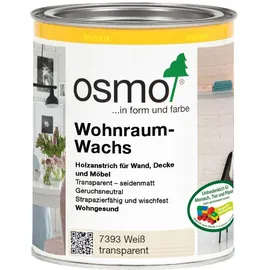 OSMO Wohnraum-Wachs 7393 Weiß transparent 0,75 l