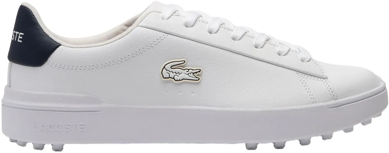 LACOSTE Golfschuhe Herren Carnaby, weiss/navy