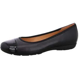 Gabor Damen Ballerina, schwarz(schwarz), Gr. 71/2 - Schwarz - 41