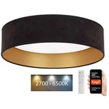 BRILAGI VELVET SMART LED 36W 55 cm Gold/Schwarz