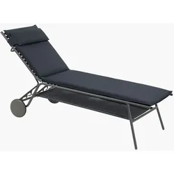 Sonnenliege Miami II BeComfort® hoch dunkelgrau