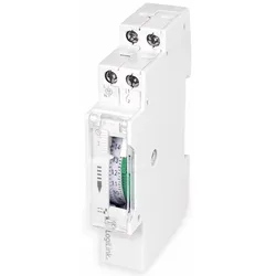 LOGILINK Mechanische Zeitschaltuhr ET0009, für Hutschienenmontage