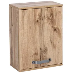 Badezimmer Hängeschrank in Wildeichefarben 40 cm breit