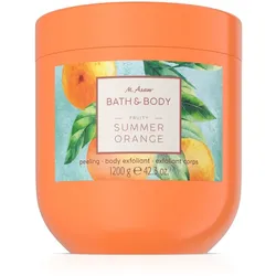 BATH & BODY SUMMER ORANGE Körperpeeling XXL