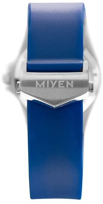 MIYEN MUNICH - ABYSS - Strap - blaues Kautschukarmband