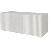 altdecor NOA-2 Lowboard 100 cm x 40 cm x 40 cm Weiß Holz/MDF/Holzwerkstoff