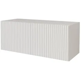 altdecor NOA-2 Lowboard 100 cm x 40 cm x 40 cm Weiß Holz/MDF/Holzwerkstoff