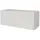 altdecor NOA-2 Lowboard 100 cm x 40 cm x 40 cm Weiß Holz/MDF/Holzwerkstoff