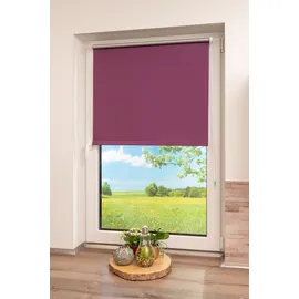 K-HOME Thermo Klemmfix-Rollo 75 x 200 cm lila