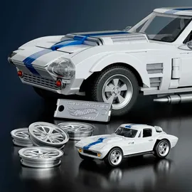 Mattel Hot Wheels Brick Shop Elite Serie Corvette Grand Sport 918-tlg. JGR31